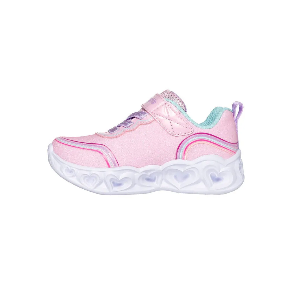 TENIS IA SKECHERS HEART LIGHTS  ROSADO