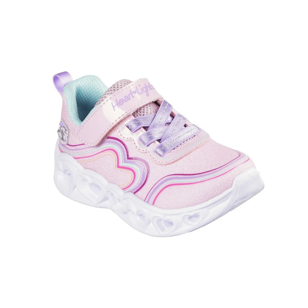 TENIS IA SKECHERS HEART LIGHTS  ROSADO