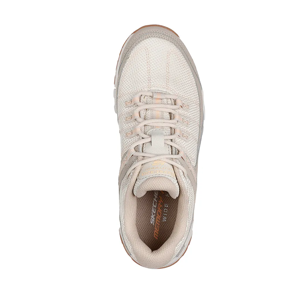 TENIS MUJER SKECHERS ARTISTS BLUFF  BEIGE