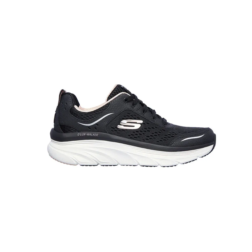 TENIS MUJER SKECHERS D'LUX WALKER   NEGROBLANCO