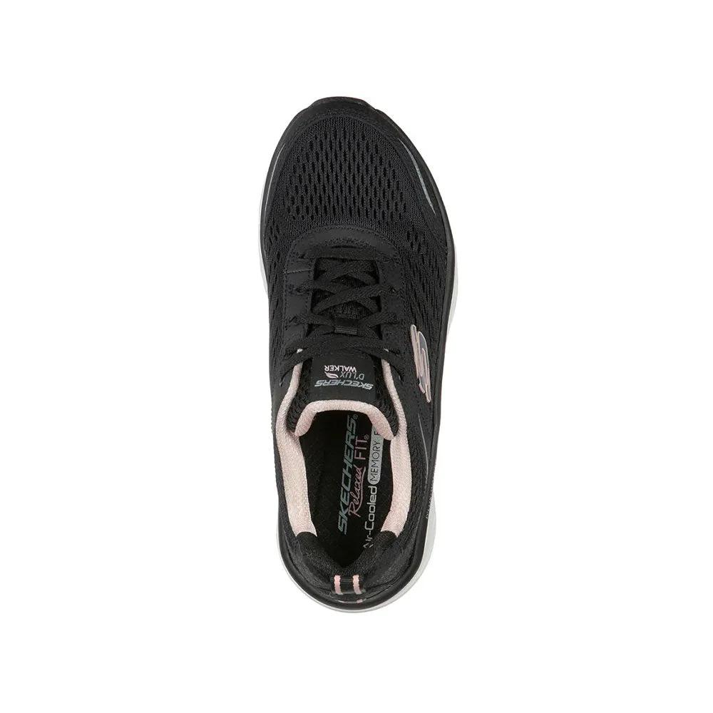 TENIS MUJER SKECHERS D'LUX WALKER   NEGROBLANCO