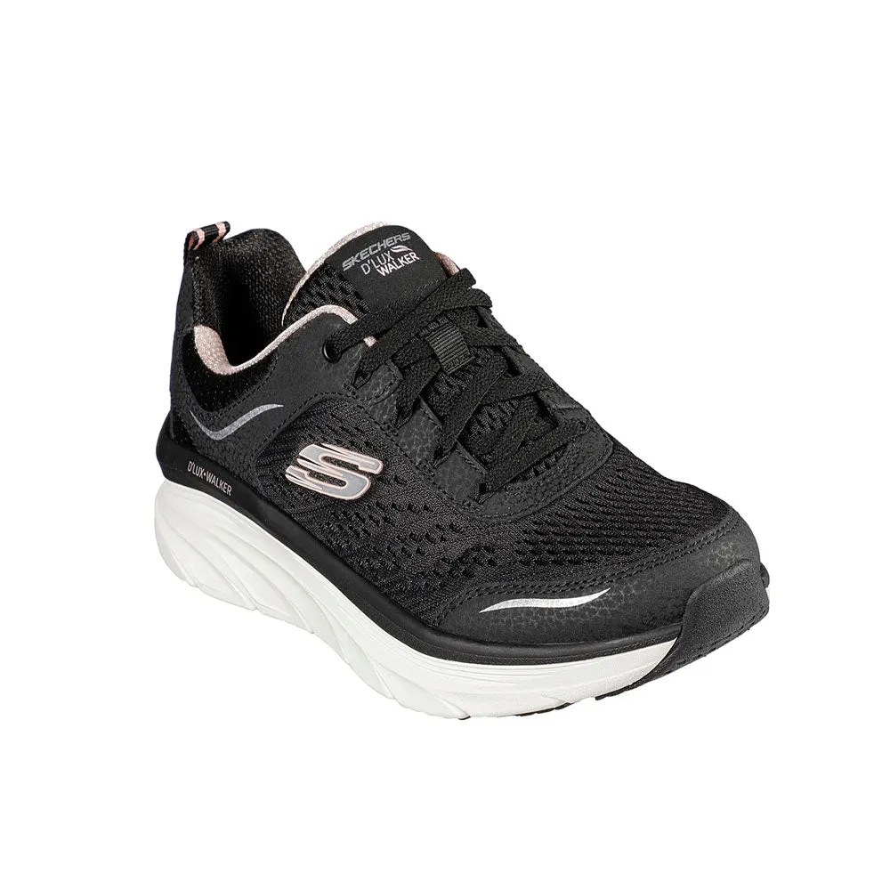 TENIS MUJER SKECHERS D'LUX WALKER   NEGROBLANCO