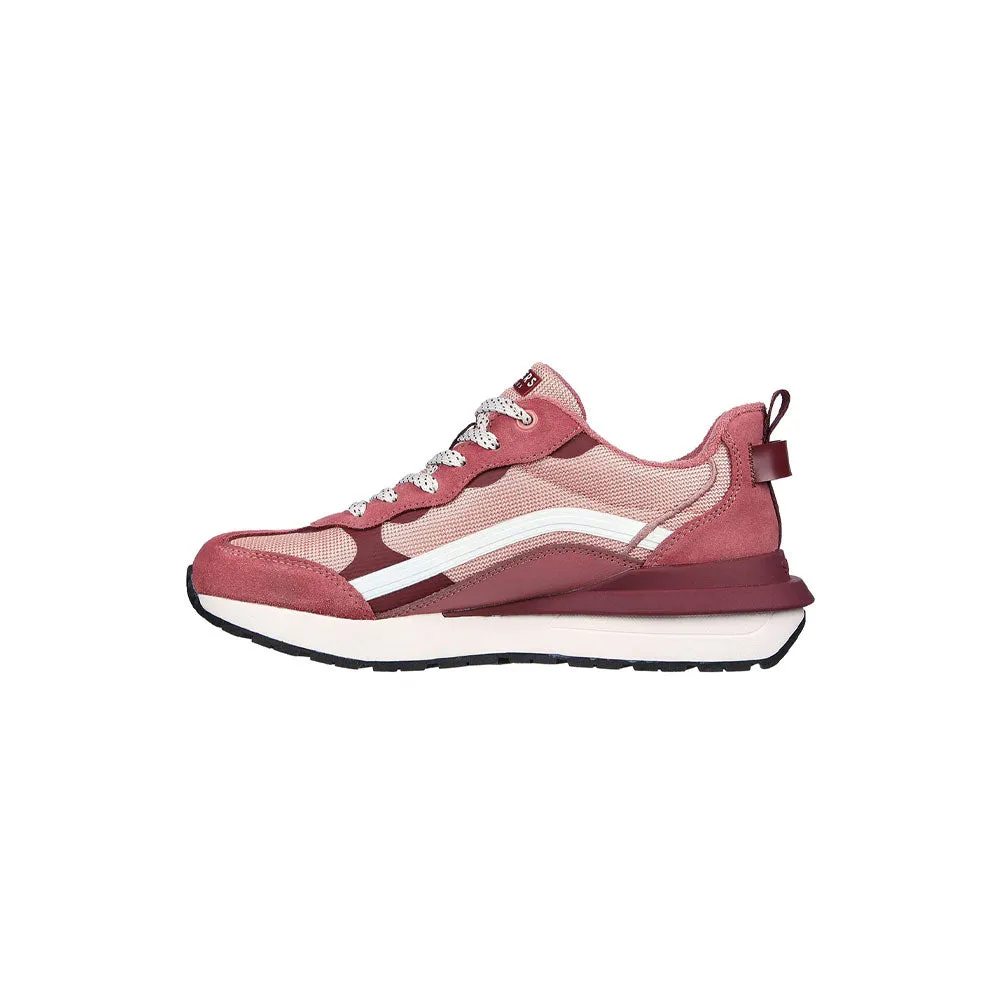 TENIS MUJER SKECHERS INFINITE JOGGER   ROSA  VINOTINTO