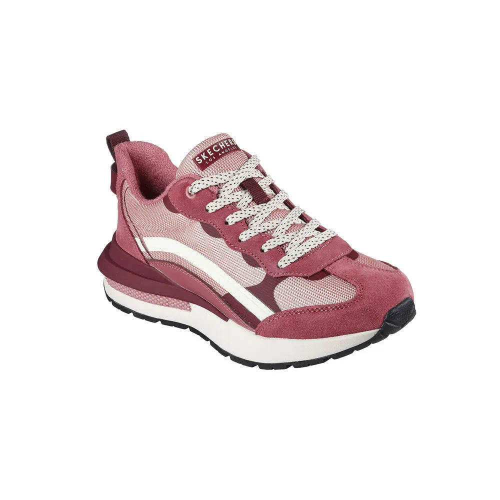 TENIS MUJER SKECHERS INFINITE JOGGER   ROSA  VINOTINTO