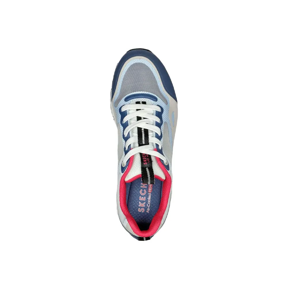 TENIS MUJER SKECHERS UNO 2   AZUL  MULTICOLOR