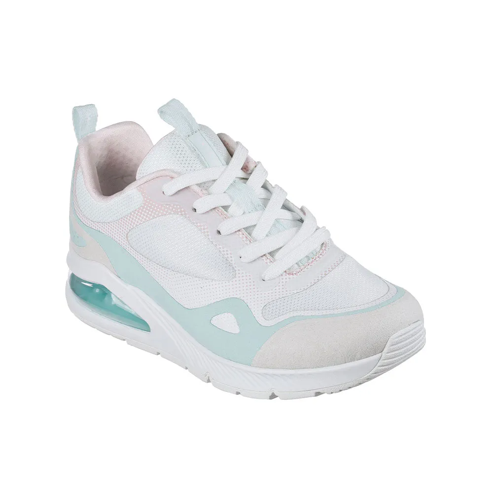TENIS MUJER SKECHERS UNO 2   BLANCO  AZUL