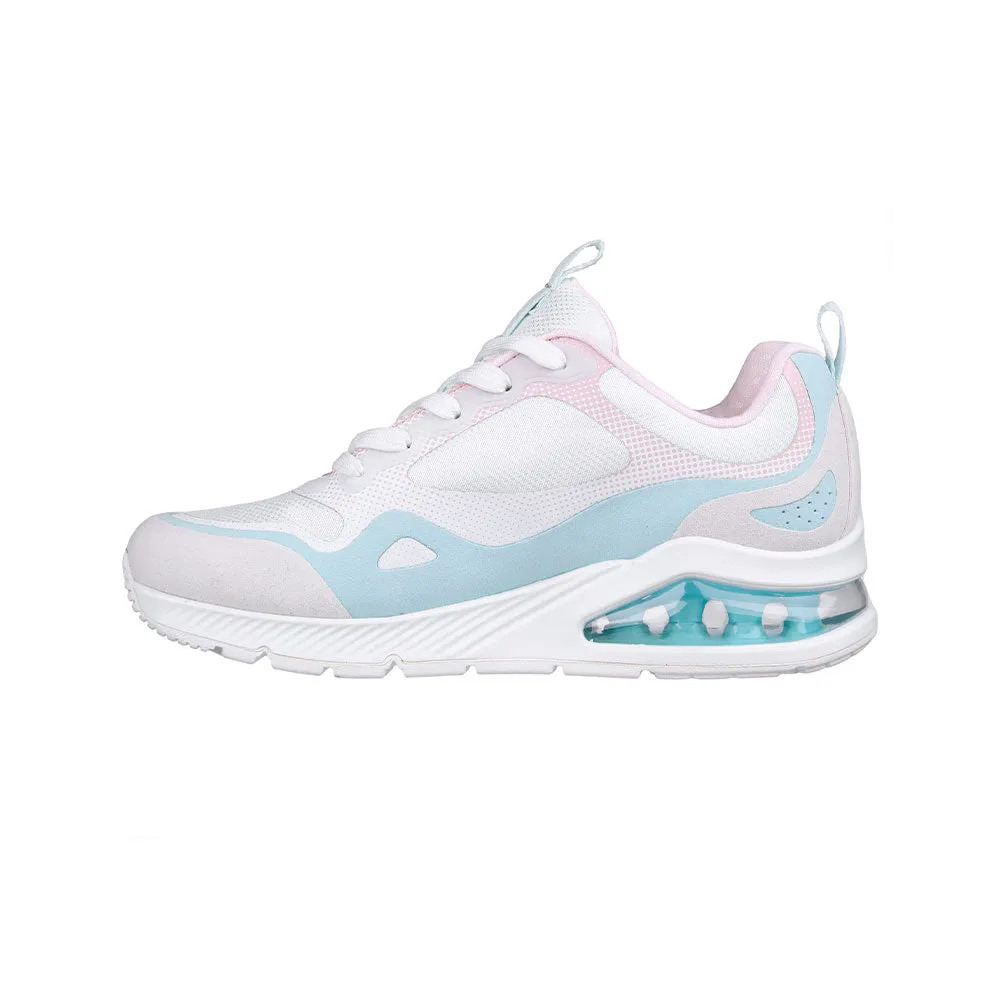 TENIS MUJER SKECHERS UNO 2   BLANCO  AZUL