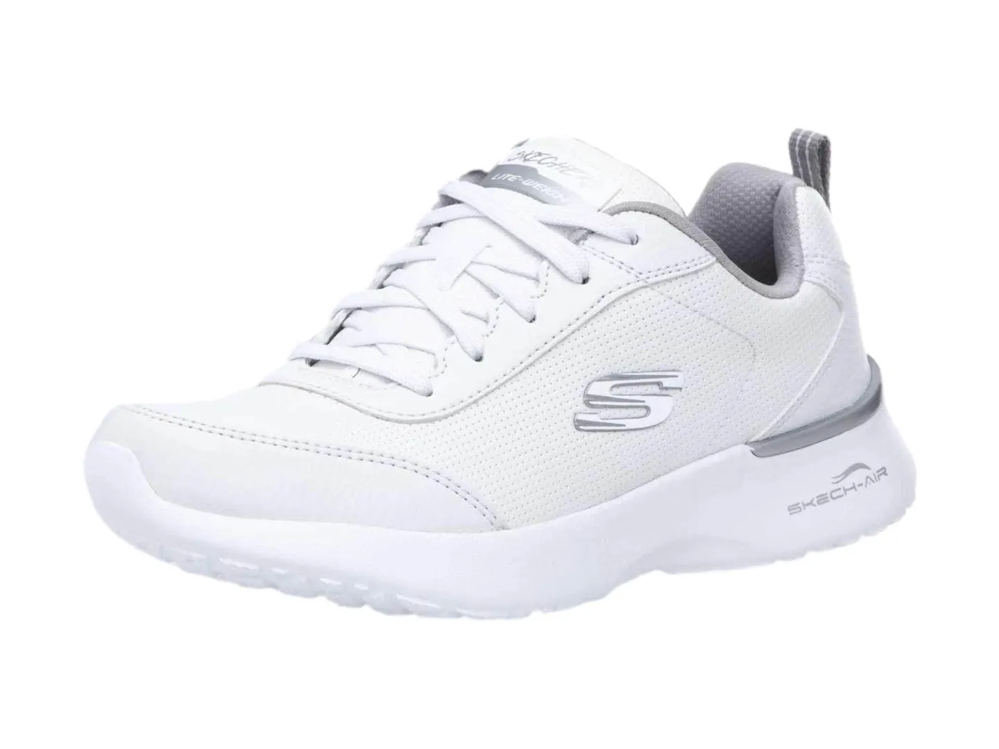 Tenis Skechers Dynamight Blanco Para Mujer