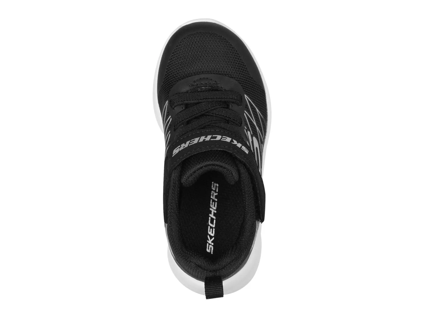 Tenis Skechers Microspec Negro Para Niño