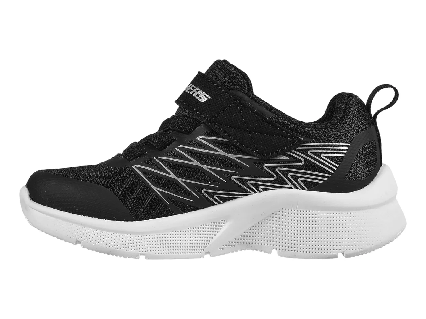 Tenis Skechers Microspec Negro Para Niño