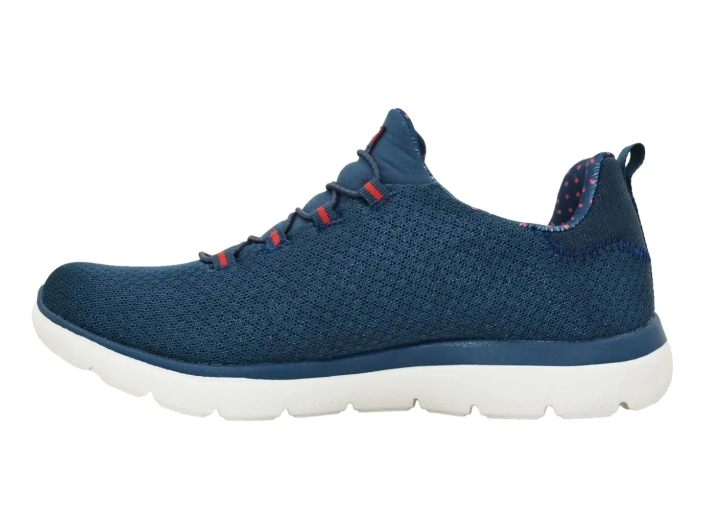 Tenis Skechers Sport Azul Para Mujer