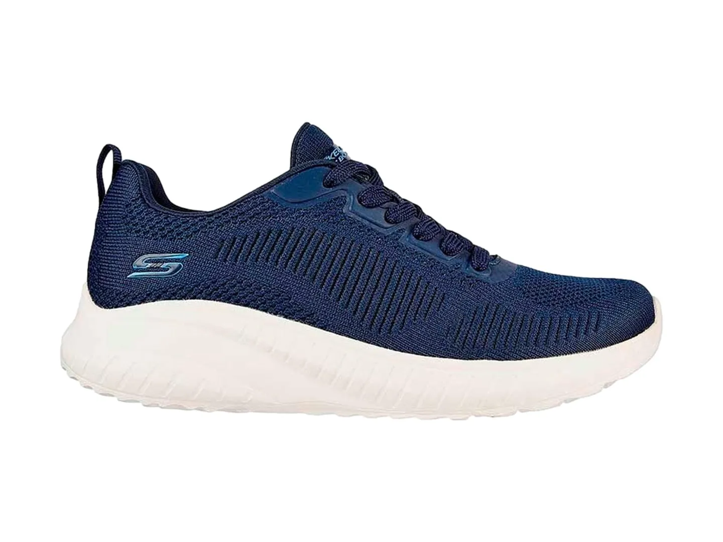 Tenis Skechers Squad Chaos Azul Para Mujer