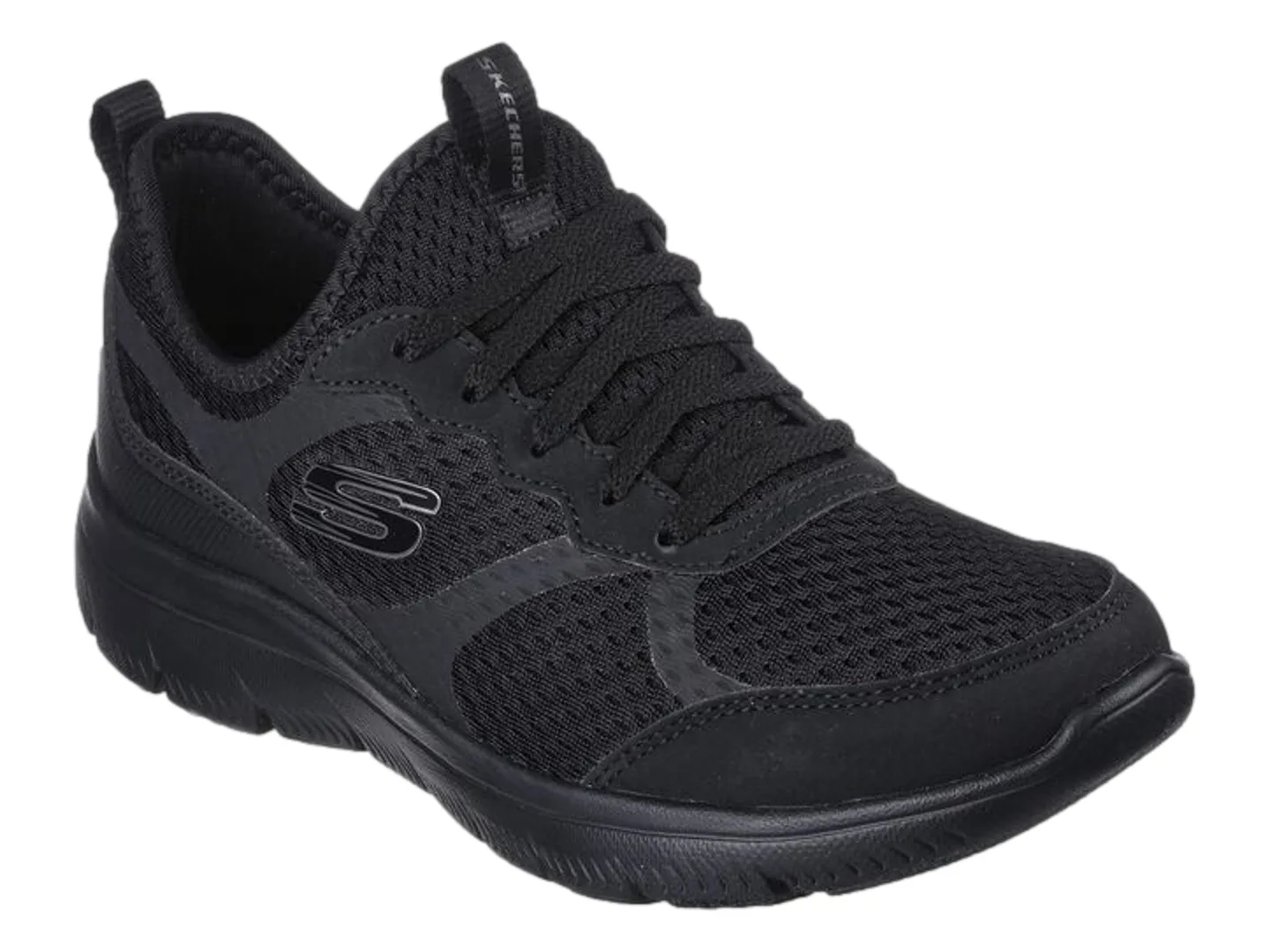 Tenis Skechers Summits Negro Para Mujer