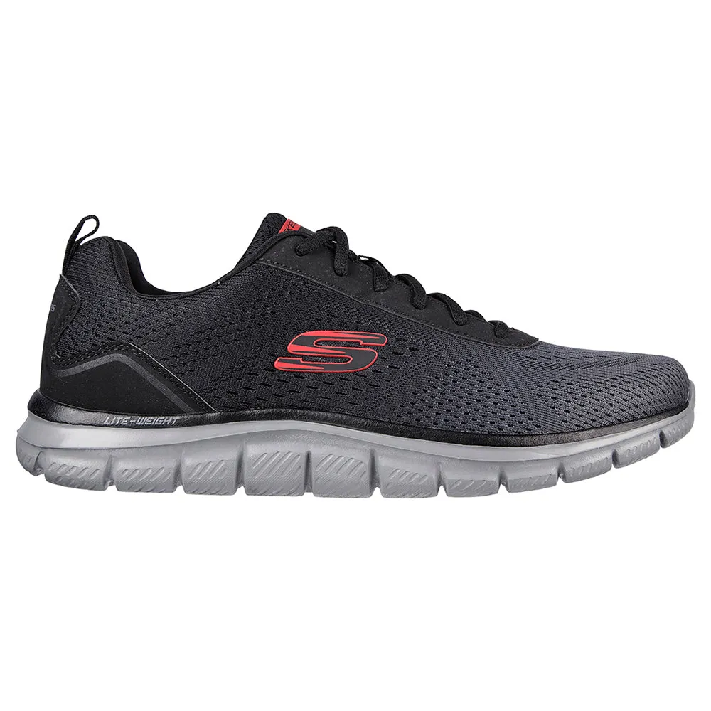 TENIS TRAINING SKECHERS TRACK RIPKENT  GRISROJO