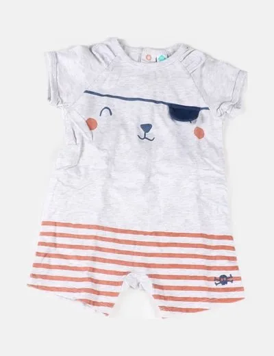 Tex Pijama tricolor estampado