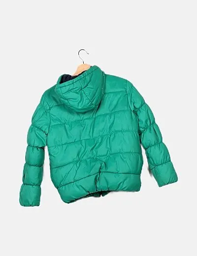 Tex Plumas verde con capucha