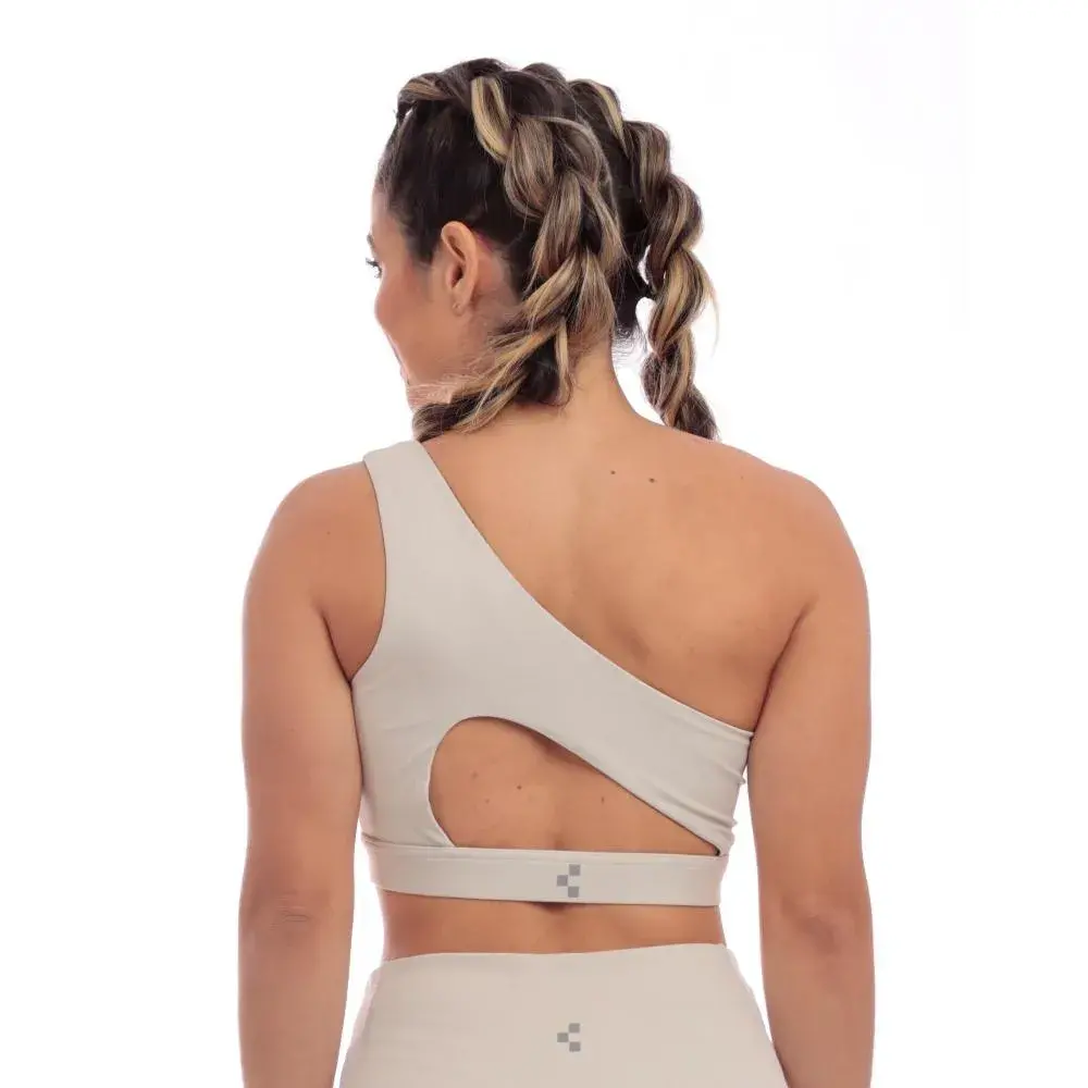 Top deportivo one shoulder