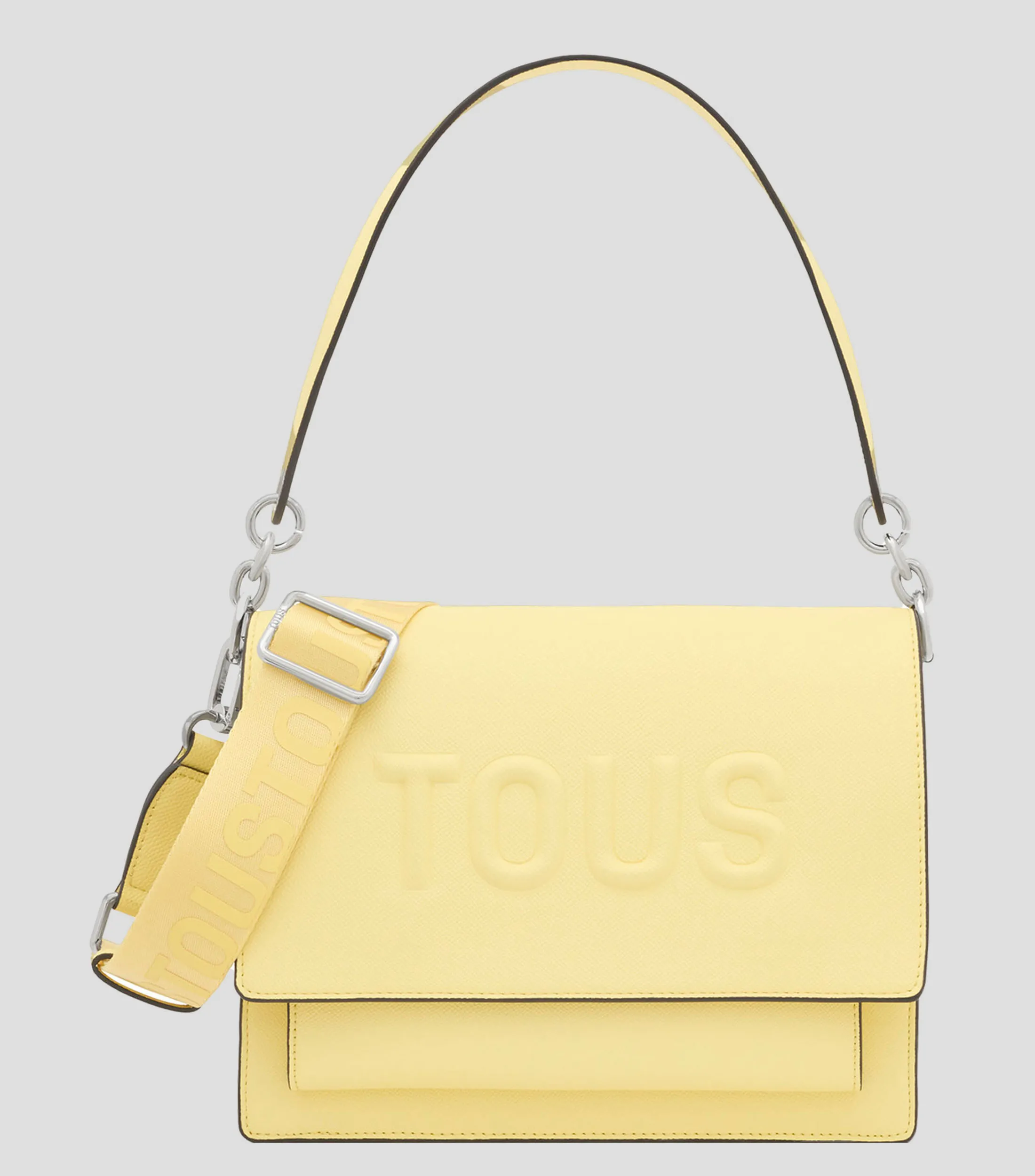 Tous Bolso crossbody mediano Audree amarillo claro Brenda Mujer