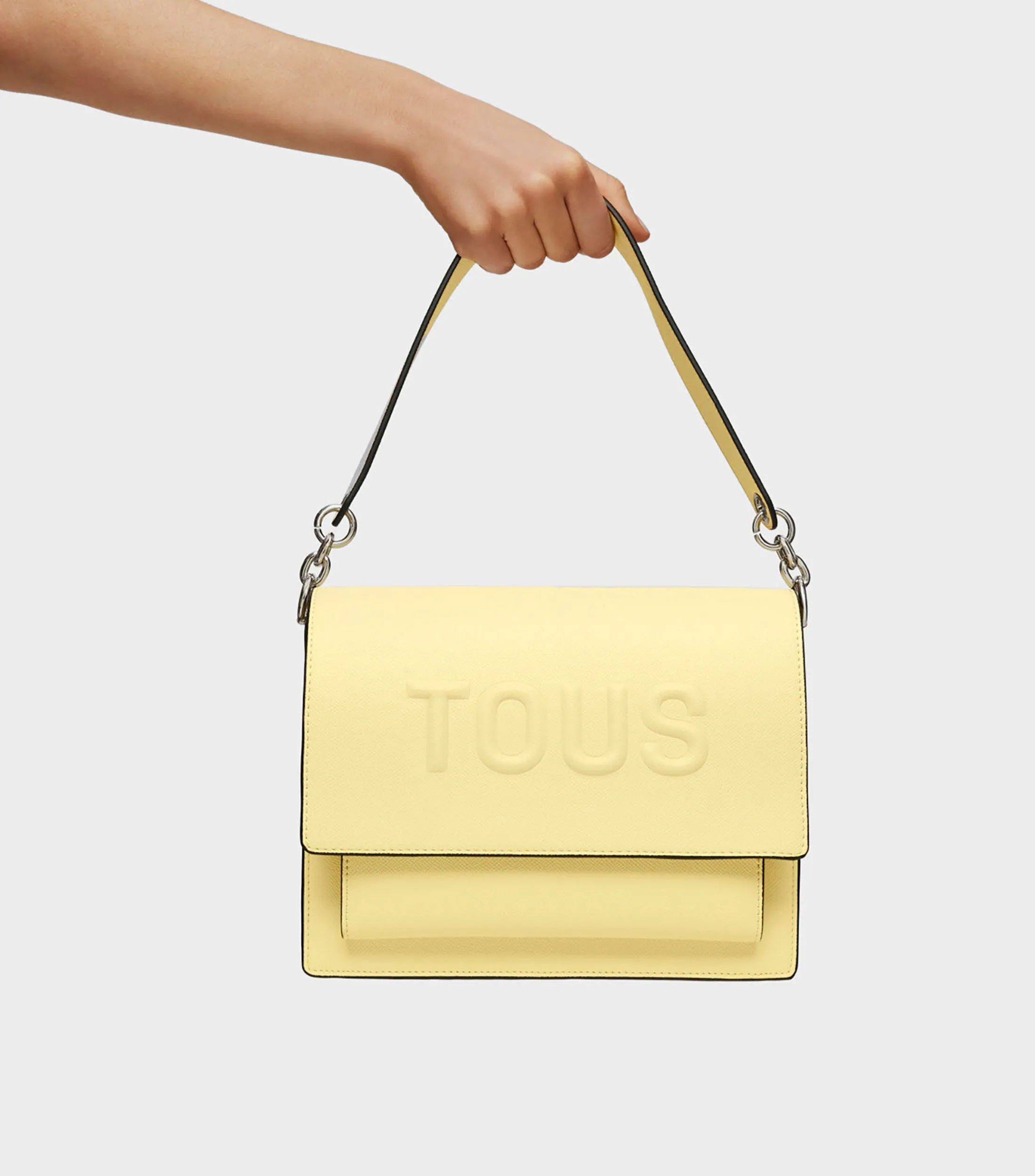 Tous Bolso crossbody mediano Audree amarillo claro Brenda Mujer
