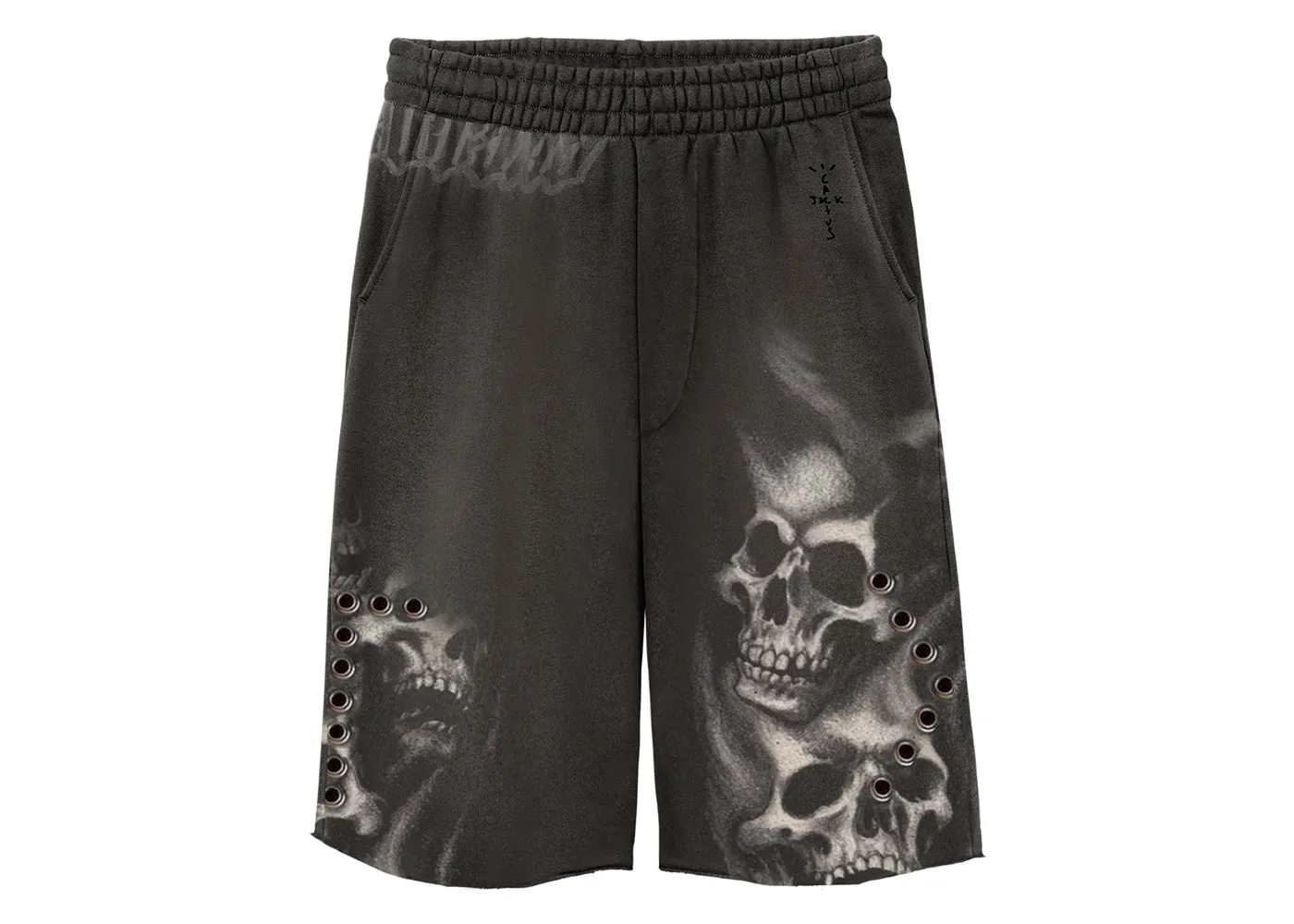 TRAVIS SCOTT CACTUS JACK TREXX SHORTS BLACK