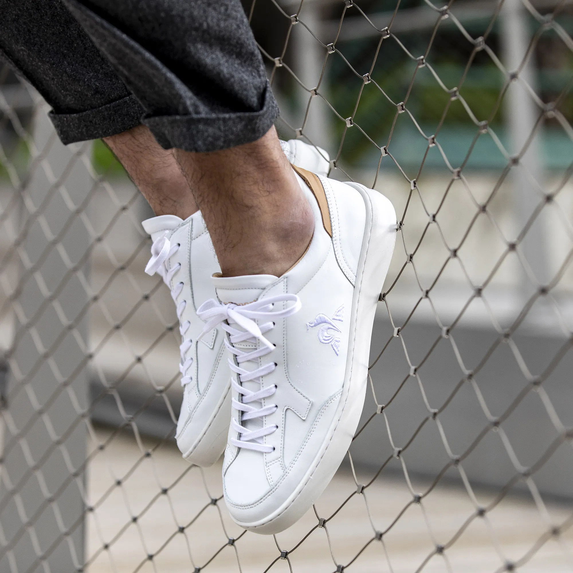TRIOMPHE WHITE/TAN
