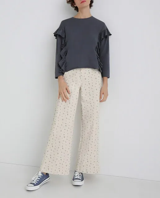 Unit Camiseta mujer con volante
