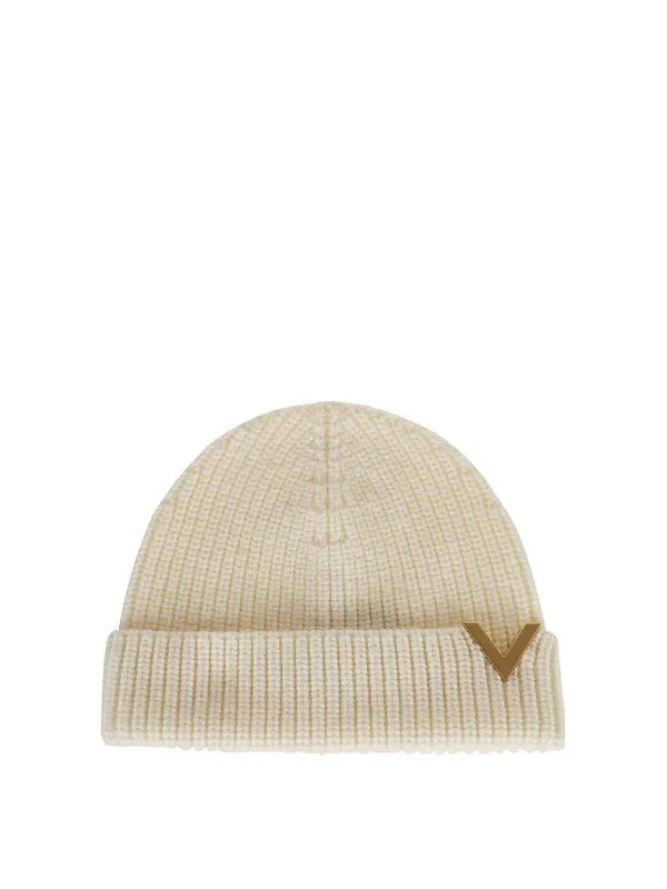 VALENTINO GARAVANI GORRO  CREMA