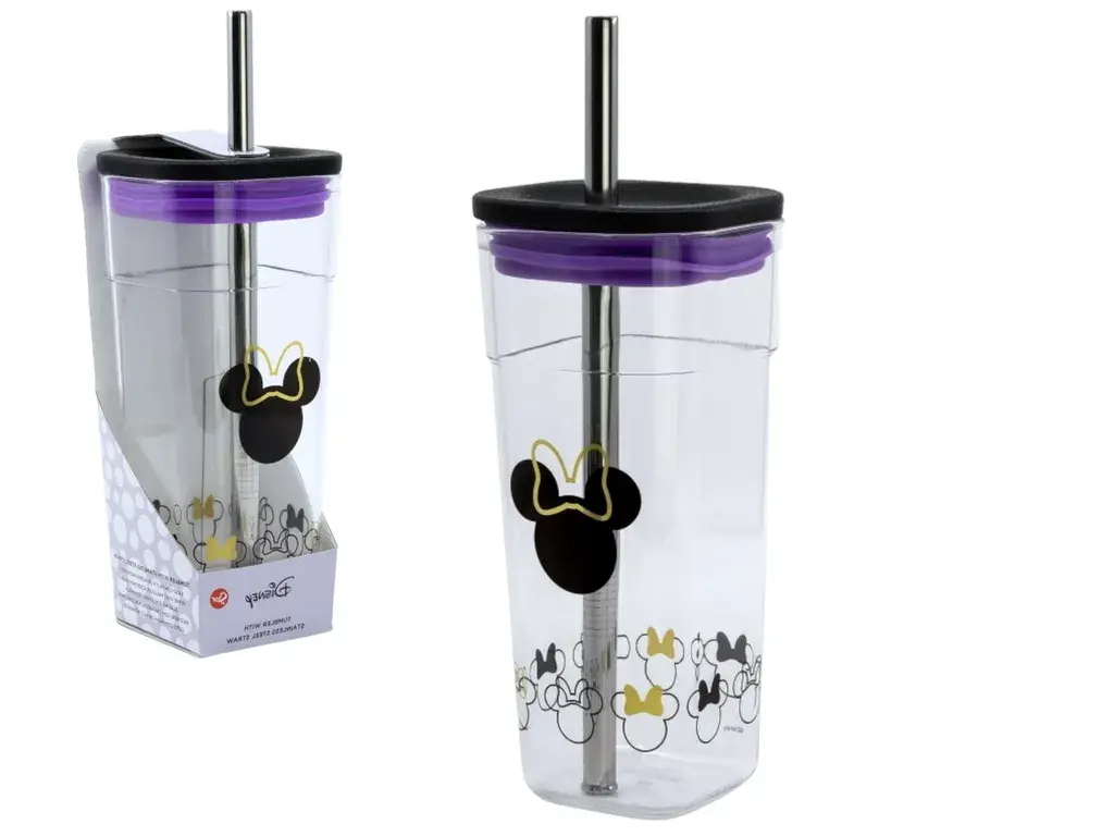 Vaso con pitillo 540 ml