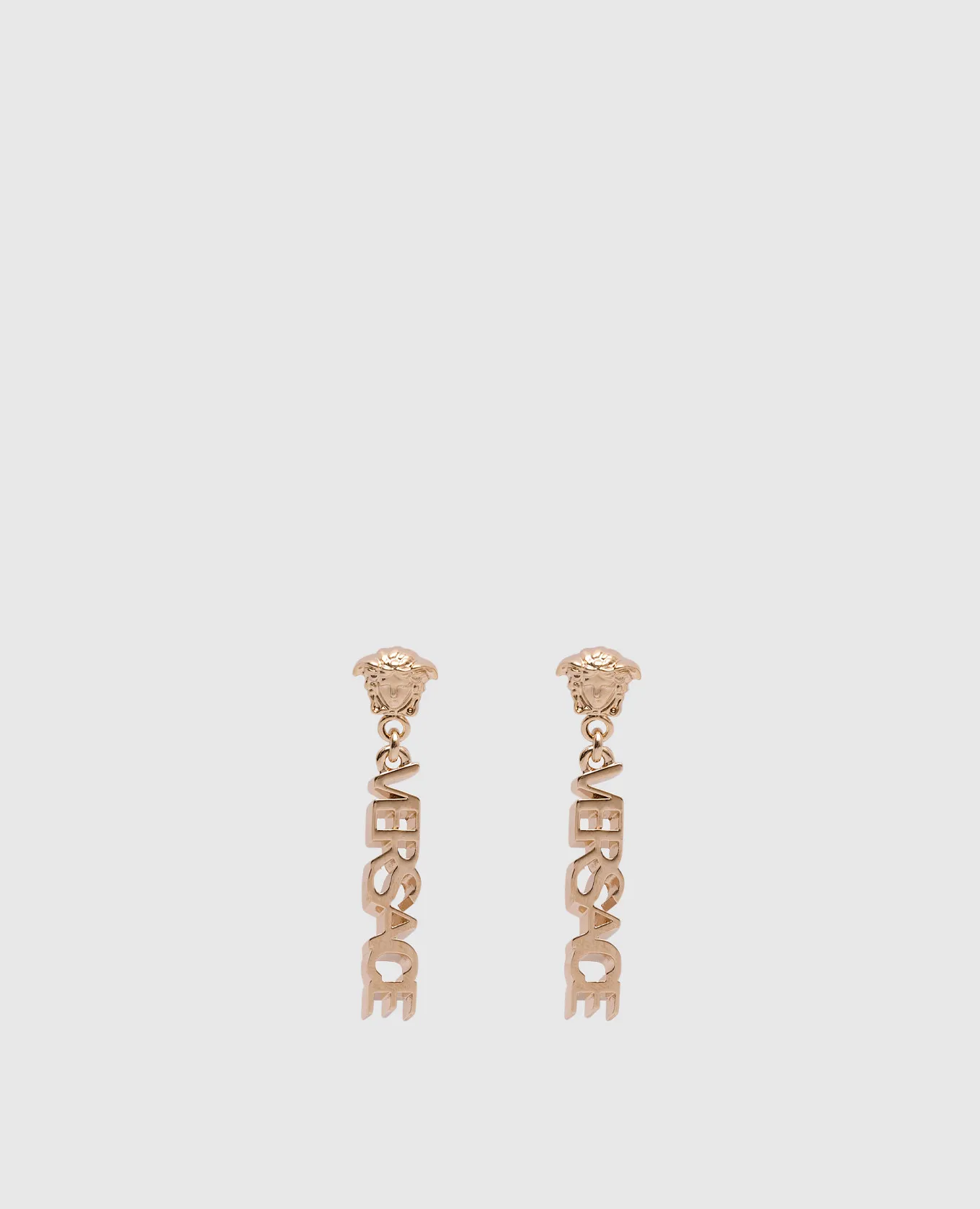Versace La Medusa golden earrings