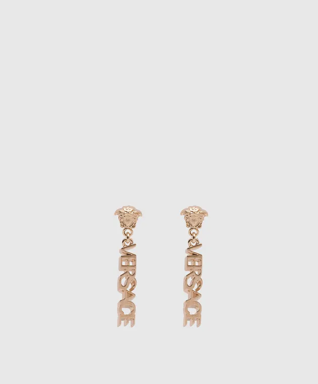 Versace La Medusa golden earrings