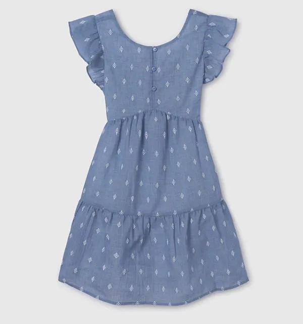 Vestido chica estampado Mayoral