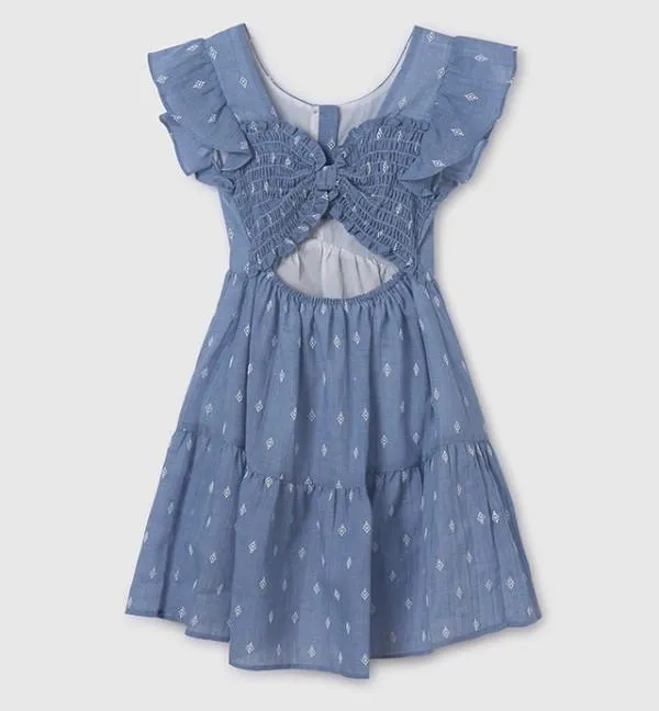 Vestido chica estampado Mayoral