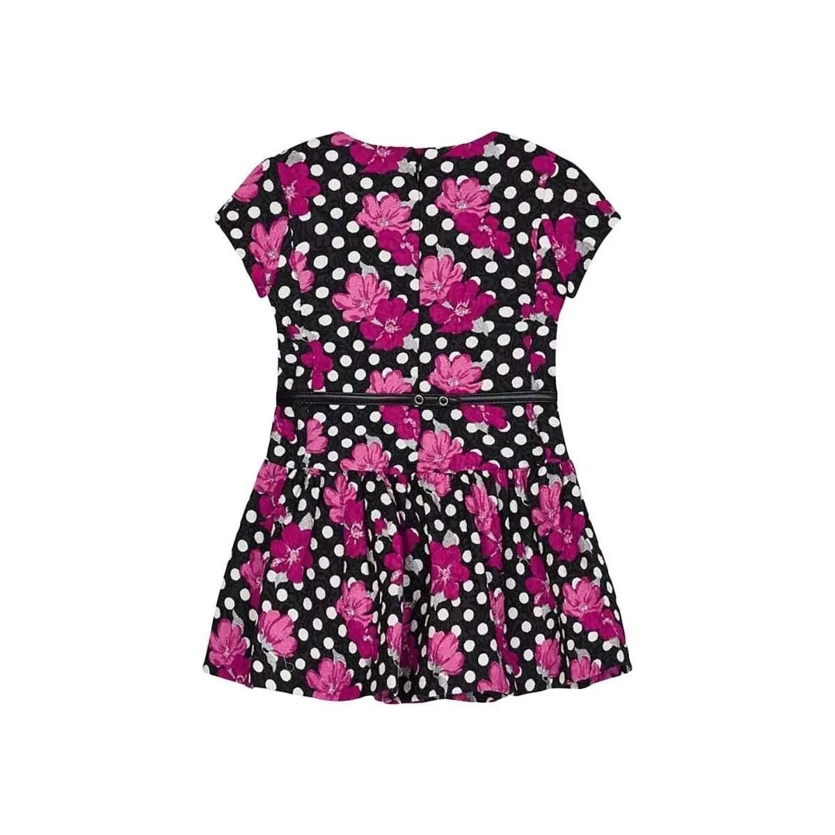 Vestido jacquard estampado