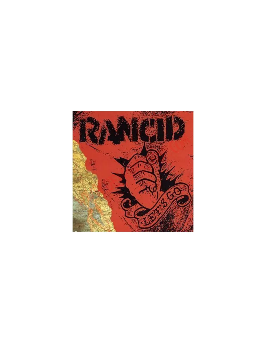 Vinilo LP Rancid ‎– .Let's Go