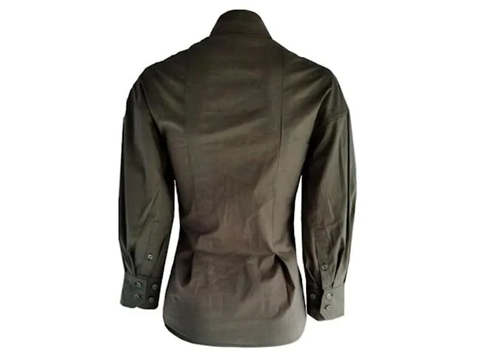 Yves Saint Laurent Tops Caqui 