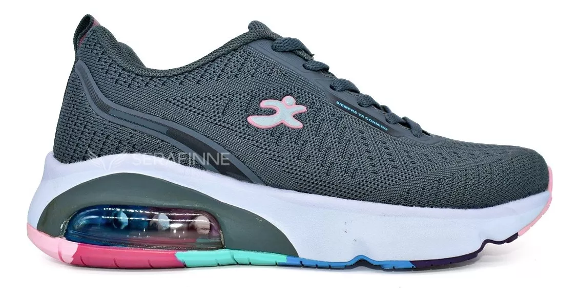 Zapatilla Deportiva Mujer Liviana Camara Aire Importada Irun