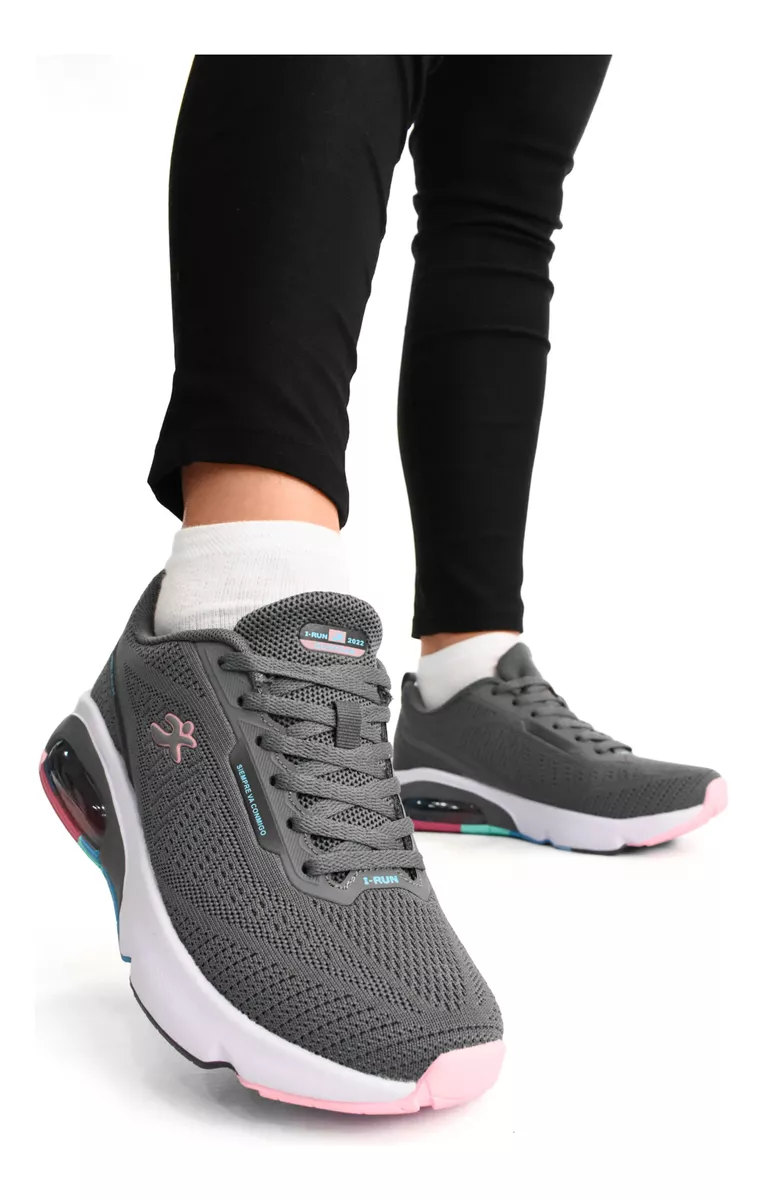 Zapatilla Deportiva Mujer Liviana Camara Aire Importada Irun