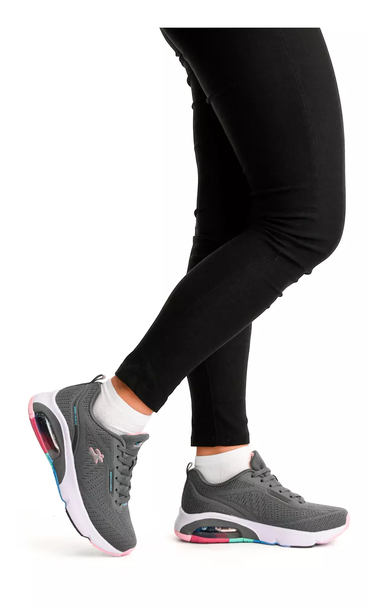 Zapatilla Deportiva Mujer Liviana Camara Aire Importada Irun