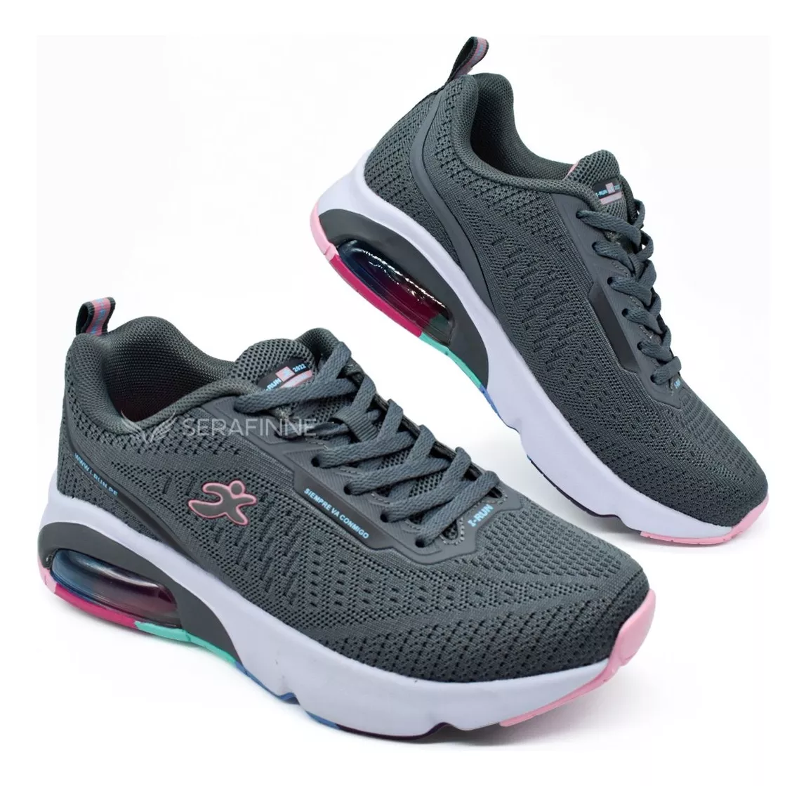 Zapatilla Deportiva Mujer Liviana Camara Aire Importada Irun