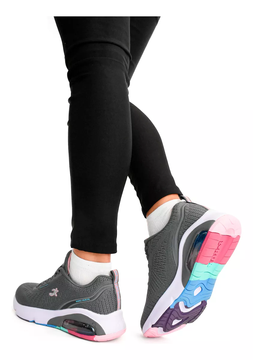 Zapatilla Deportiva Mujer Liviana Camara Aire Importada Irun