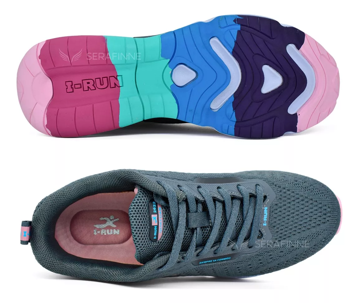 Zapatilla Deportiva Mujer Liviana Camara Aire Importada Irun