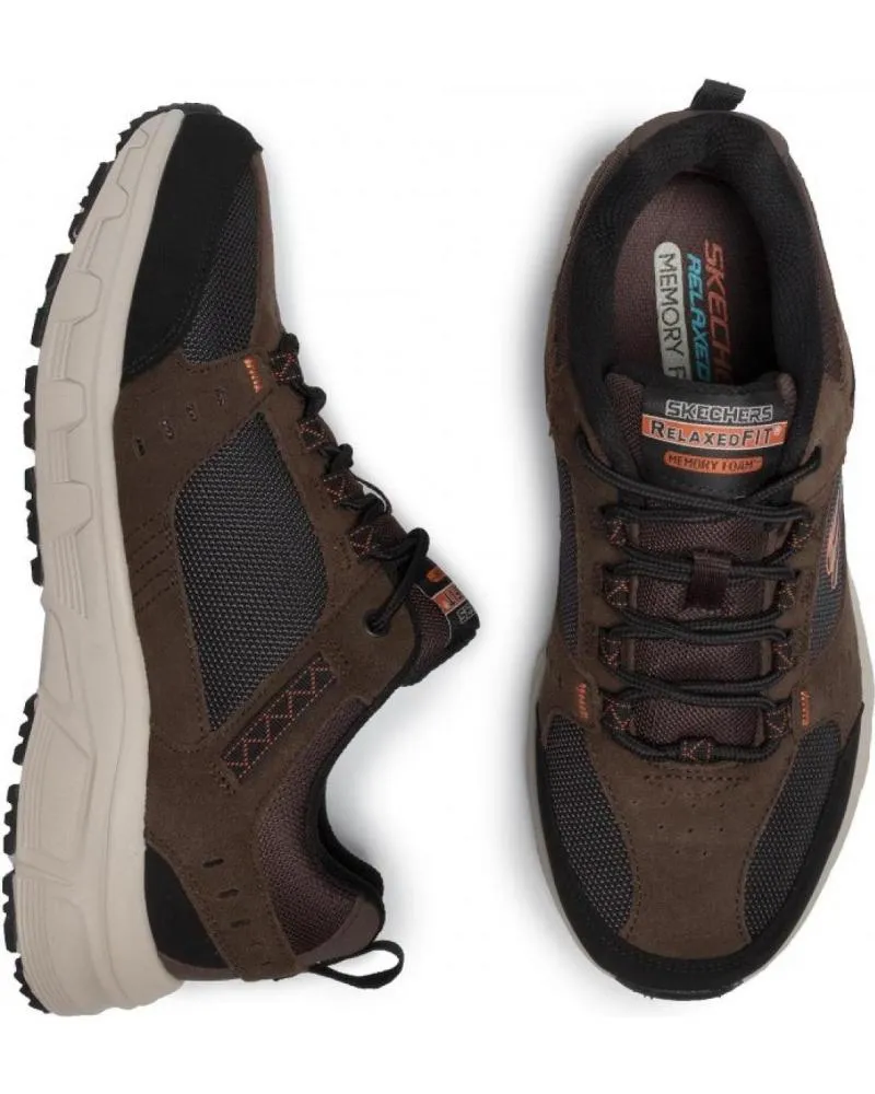 Zapatillas deporte SKECHERS  de Hombre ZAPATILLAS TREKKING 51893  MARRóN