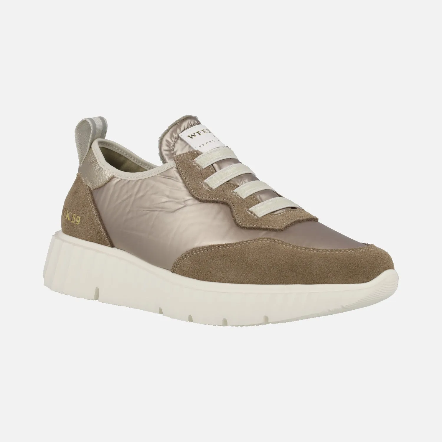 Zapatillas deportivas en tejido metalizado Concordia