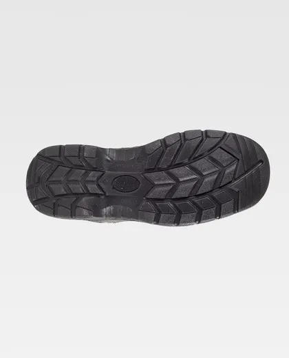 Zapato de serraje con cordones Tipo treking Gris