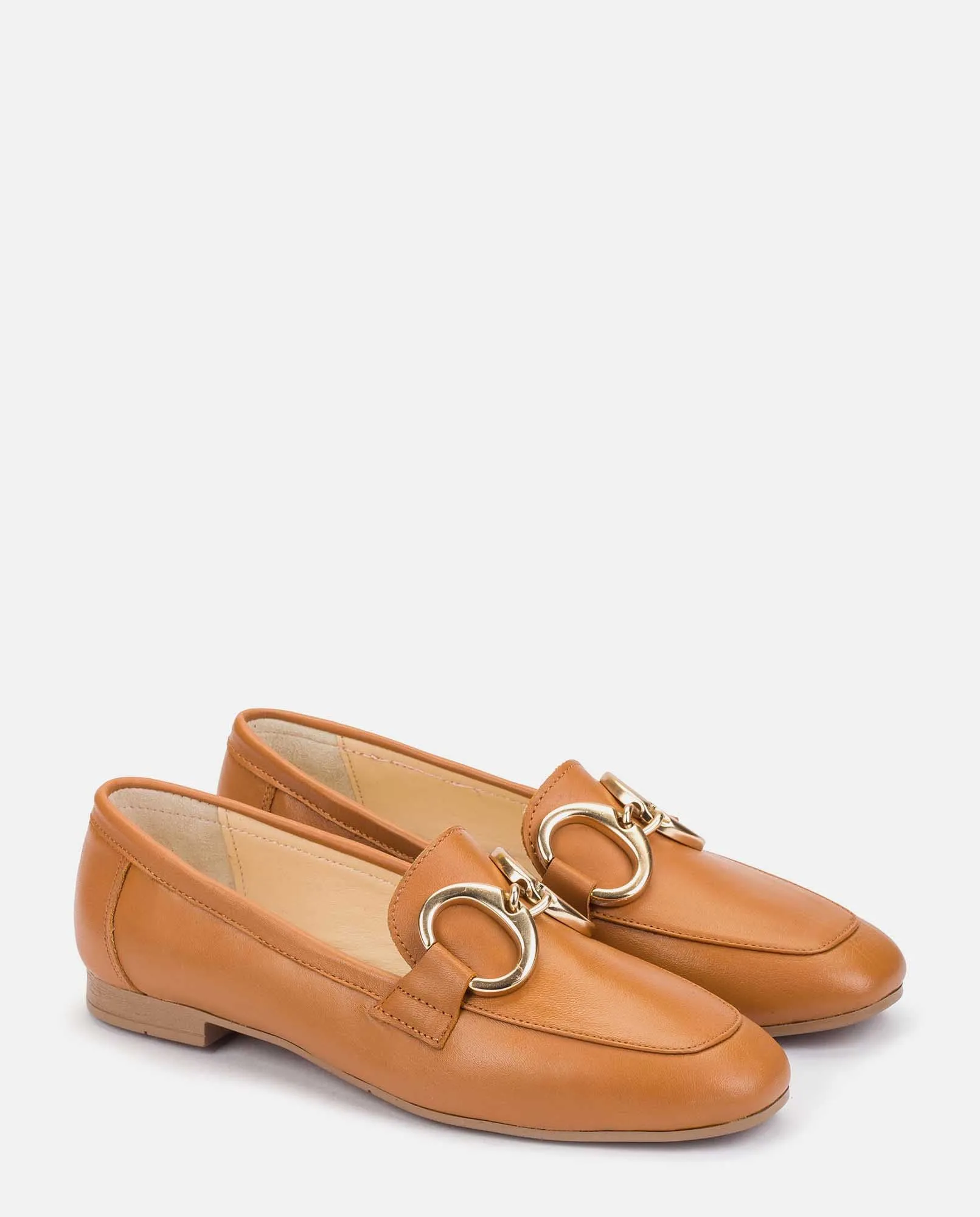 Zapato plano Regina 001 marron