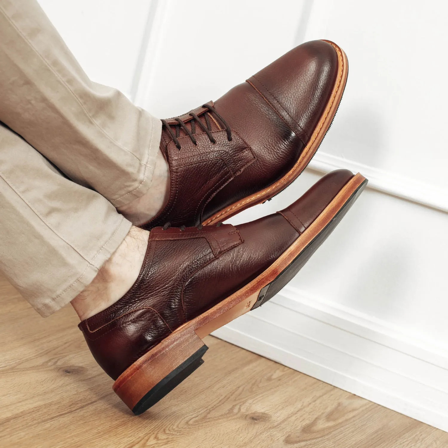 ZAPATO SEVEN MARRON