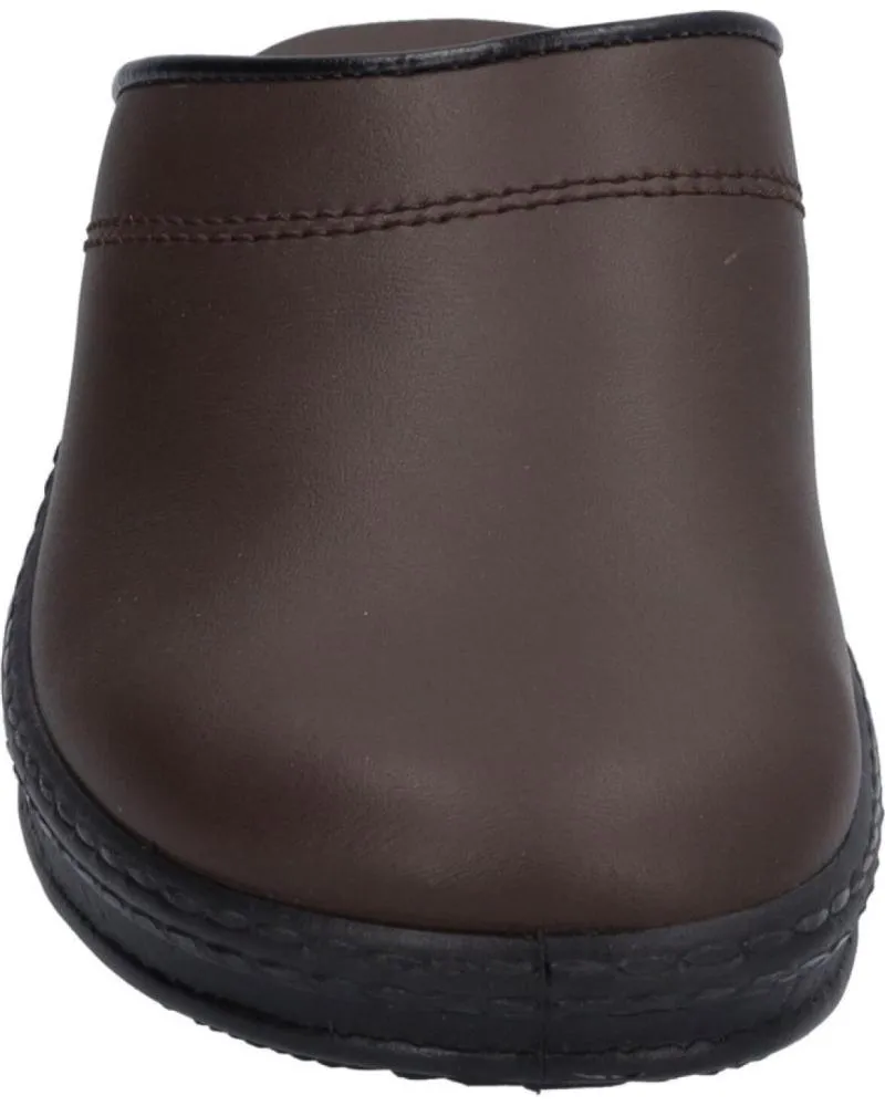 Zuecos WESTLAND  de Mujer ADRIEN PIEL  MARRON